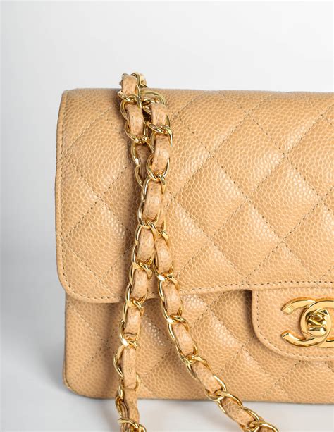 chanel classic double flap beige|chanel vintage classic flap.